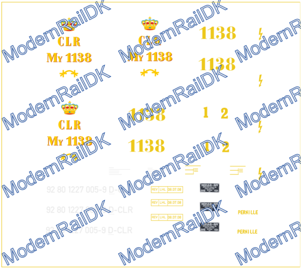 CLR MY 1138, Decalssatz H0 – Bild 2