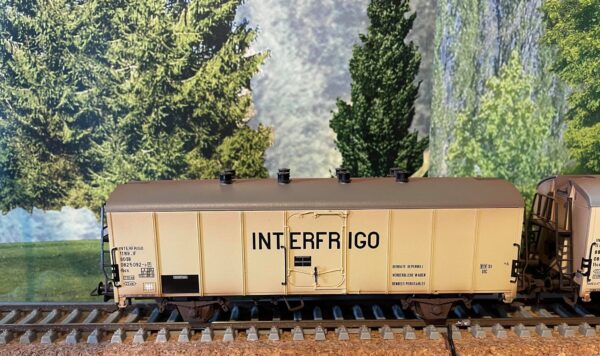 Brawa 48301 Güterwagen mit 3 Interfrigo Wagen, Epoche IV H0 – Bild 2