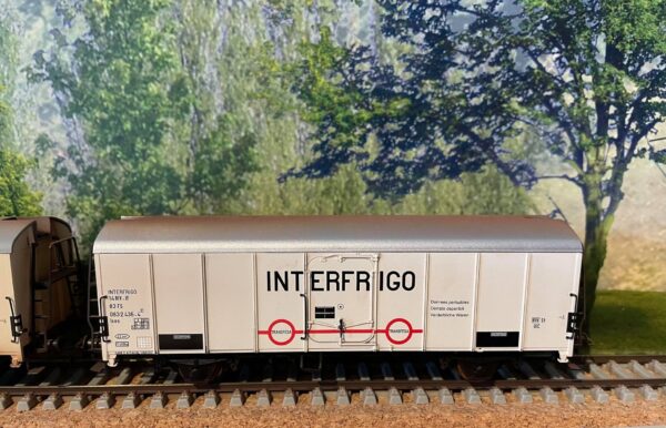 Brawa 48301 Güterwagen mit 3 Interfrigo Wagen, Epoche IV H0 – Bild 4