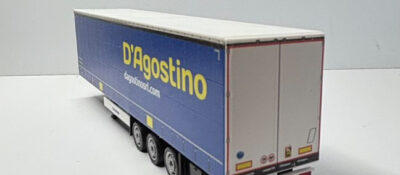 D’Agostino S.r.l. Megatrailer Krone Auflieger H0