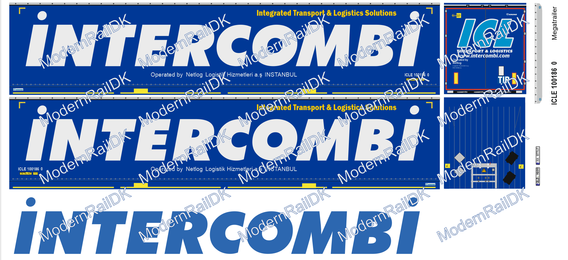 INTERCOMBI, + TOP (EKOL) Mega Trailer Krone