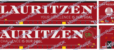 J. Lauritzen eftf. CO2 Reducing, Schmitz Auflieger H0