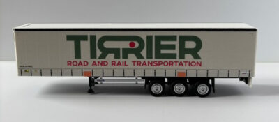 TIRRIER Road & Rail Transportation, Swiss/Italy, BLS - Schmitz Auflieger