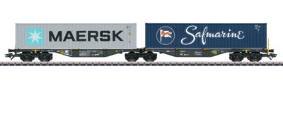Märklin 47806 - 1 Doppel-Containertragwagen Sggrss H0 - Gebraucht