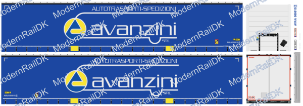 Autotrasporti Spedizioni Avanzini H0 – Bild 3