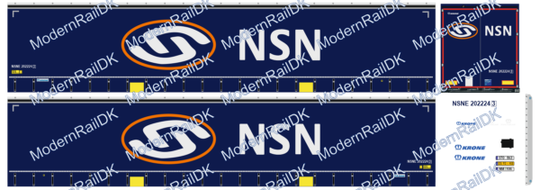 NSN TRANSPORT solutions, Norge - Krone Auflieger – Bild 2
