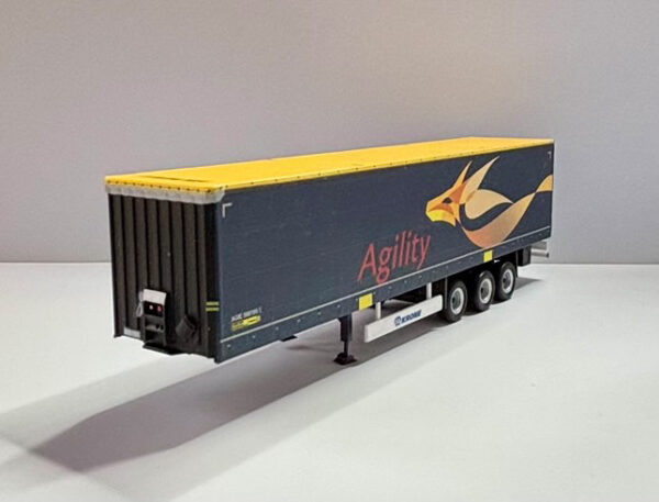 Agility Transportes (Blue) - Krone H0 – Bild 4