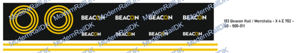Beacon Rail / Mercitalia "Kit" X 4 E 702 - 193 702 H0 – Bild 4