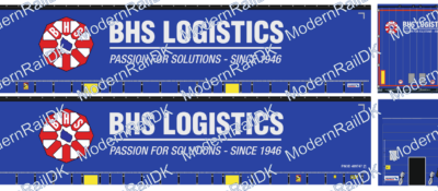 BHS LOGISTICS - Alte Logo, Schmitz H0