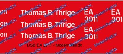 DSB EA 3011 - Thomas B. Thrige epoke IV/V H0