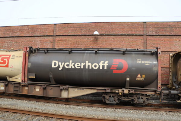 Dyckerhoff Rot Logo, 30" Silo container (Schwarz) H0