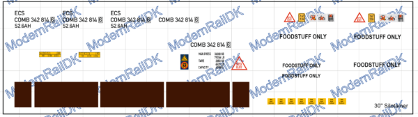 ECS, 30" Silo container H0