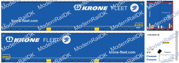 Krone Fleet, Krone Auflieger H0