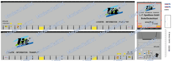 LIT - LOGISTIK-INFORMATION-TRANSPORT - Mega Auflieger
