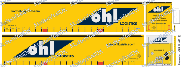 OHL Logistics, Schmitz Mega Auflieger
