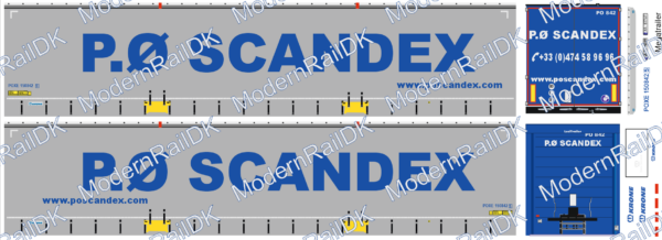 P.Ø SCANDEX Group, MEGA Krone Auflieger – Bild 3