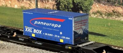 Paneuropa Wechelsbrücke, Mountain logo back XXL Box H0