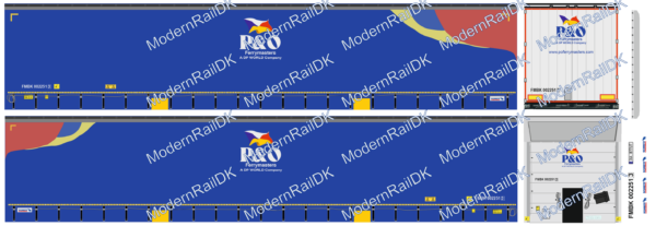 P&O Ferrymasters, Swiss/Italy, Medi Schmitz Auflieger