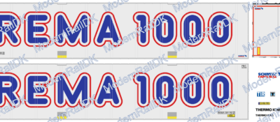 REMA 1000 Kühl Auflieger, Schmitz