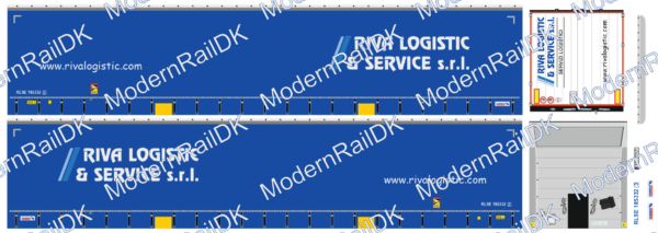 RIVA LOGISTIC & SERVICE s.r.l., Schmitz Auflieger – Bild 3