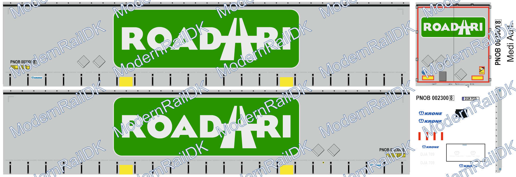 ROADARI, Krone Auflieger