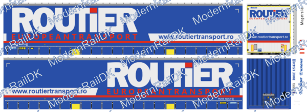 Routier Transport, Krone Auflieger – Bild 3