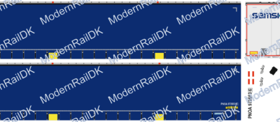 SAMSKIP, Blau Krone Auflieger