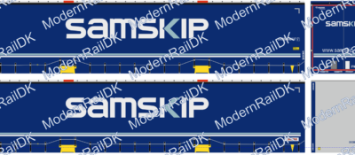 SAMSKIP, Wecon Wechselbrücke 45"