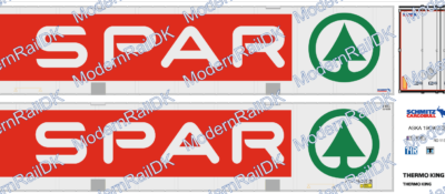 SPAR, Thermo King, Schmitz Kühl Auflieger