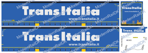 TransItalia, Trans Italia S.p.A., Variant LeciTrailer H0 – Bild 2