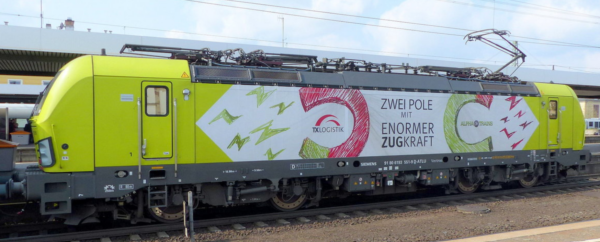 TXLogistik "TXL" "ZWEI POLE" - Sett für 1 TXL 193 551 H0