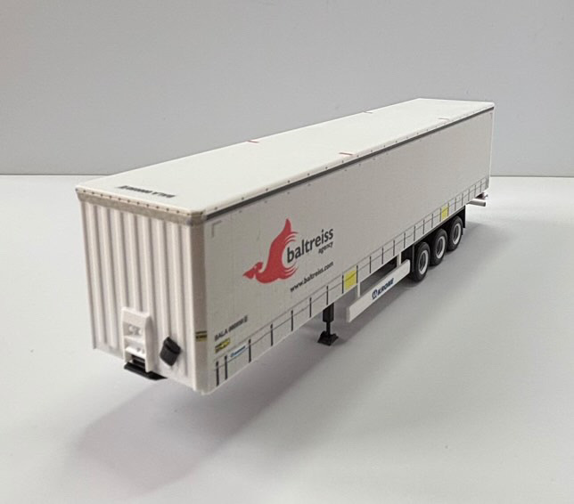 Baltreiss Agency, Krone Auflieger H0 Decalssatz