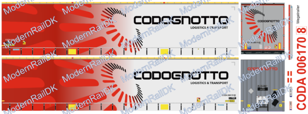 CODOGNOTTO - MEGA Auflieger H0 Variant – Bild 3