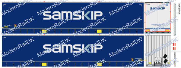 SAMSKIP, MEGA Auflieger H0 – Bild 4