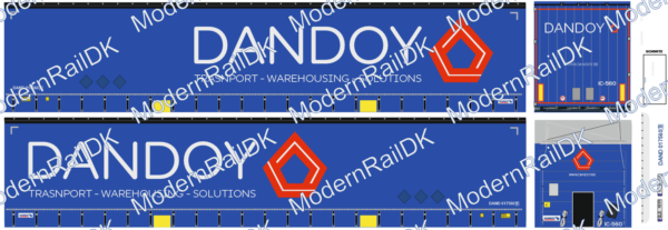 DANDOY Transport - Warehouse - solutions, Schmitz Auflieger H0