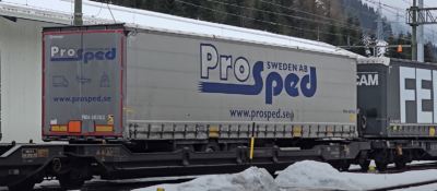 ProSped Sweden, Krone Gardinen Auflieger H0