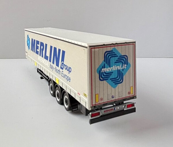 MERLINI GROUP Italy North Europe, Kögel Auflieger H0 – Bild 4