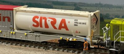Fertigmodell - SITRA Tank Silo Container H0