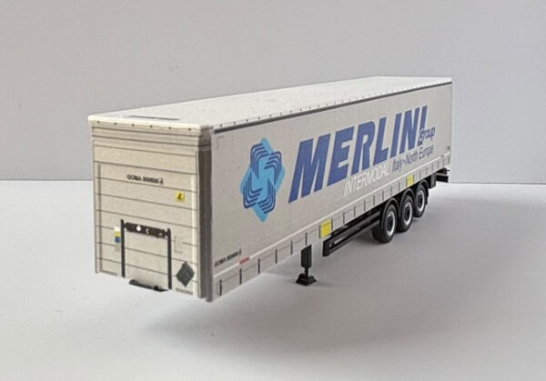 MERLINI GROUP Italy North Europe, Kögel Auflieger H0 – Bild 5