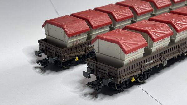 Märklin 47029 - AWILOG, AAE Niederbordwagen-Set H0 – Bild 6