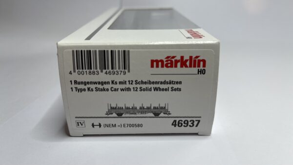 Märklin 46937 Rungenwagen Ks H0 – Bild 3