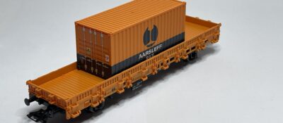 Märklin 46933 Niederbordwagen Kls der Aarsleff Rail H0