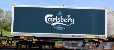 Carlsberg Nordic veksellad Decalsæt H0 (øltoget)