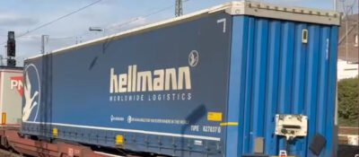 Hellmann Logistics - MEGA Auflieger H0