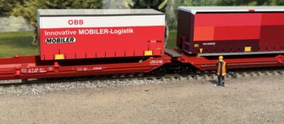 ÖBB / RCA Innovative Mobiler-Logistik, Box, Wechselbrücke H0