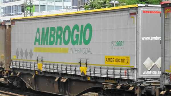 AMBROGIO Intermodal, Kässbohrer Wechselbrücke 45"