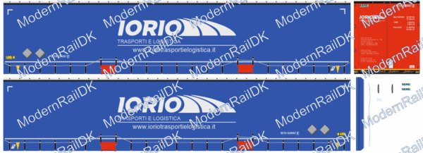 IORIO Trasporti e Logistica - Wechselbrücke 45" H0 – Bild 2