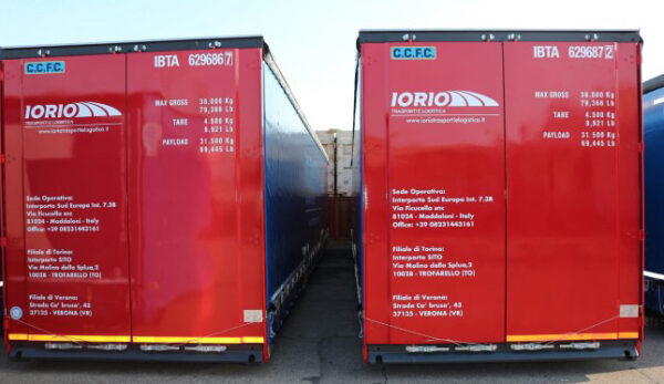 IORIO Trasporti e Logistica - Wechselbrücke 45" H0 – Bild 4