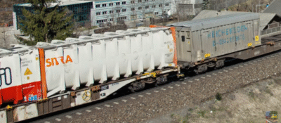SITRA 30ft Bulk / Bulkcontainer (ISO) Klein Logo Variant - H0