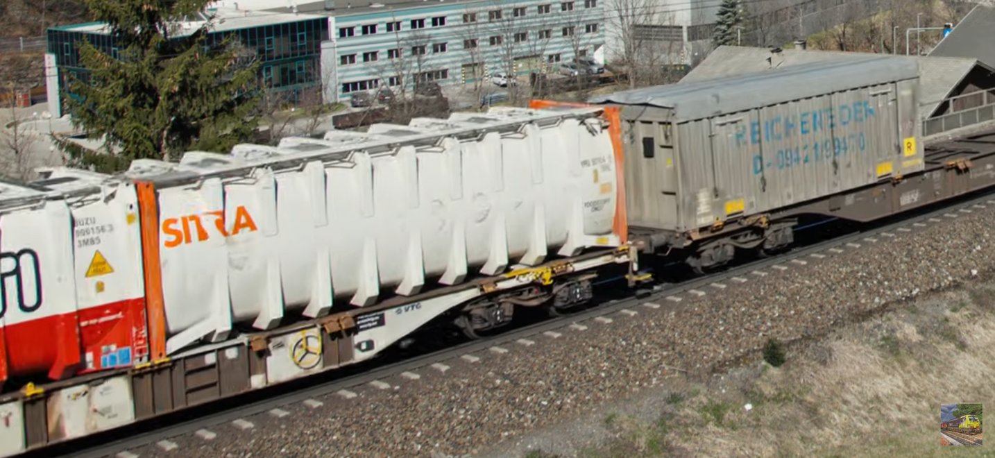 SITRA 30ft Bulk / Bulkcontainer (ISO) Klein Logo Variant - H0